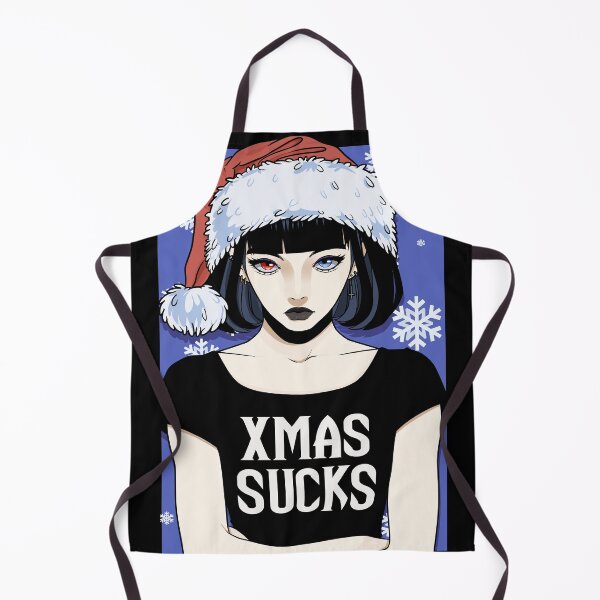 Item preview, Goth Girl Xmas Sucks Anti Christmas Funny designed and sold by Nosek1ng.