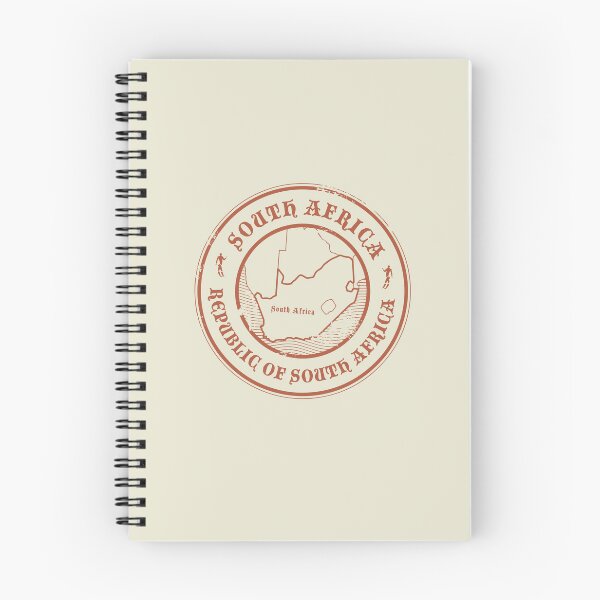 Item preview, South Africa postage ink stamp, South Africa designed and sold by studio838.
