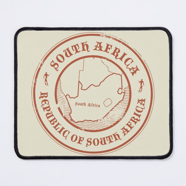 Item preview, South Africa postage ink stamp, South Africa designed and sold by studio838.