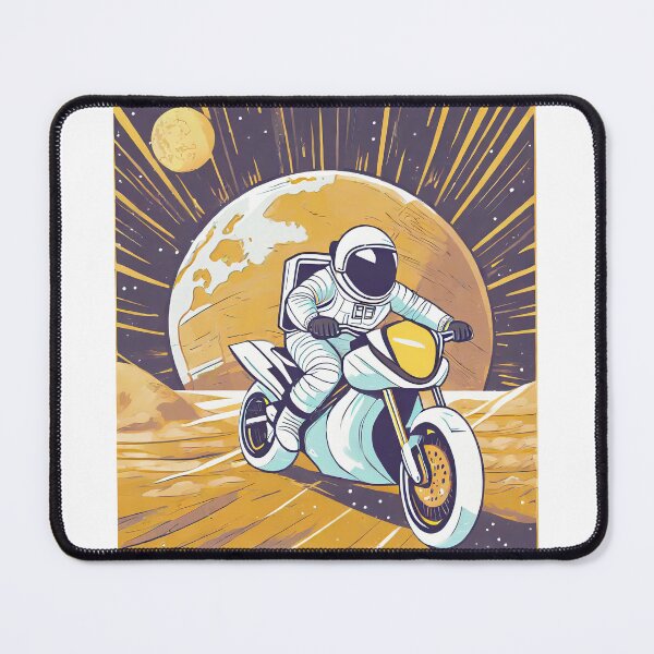 Item preview, astronaut biker on mars designed and sold by BADESIGNZZ.