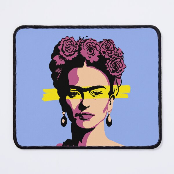 Item preview, Frida khalo pink yellow punk designed and sold by NAAY.