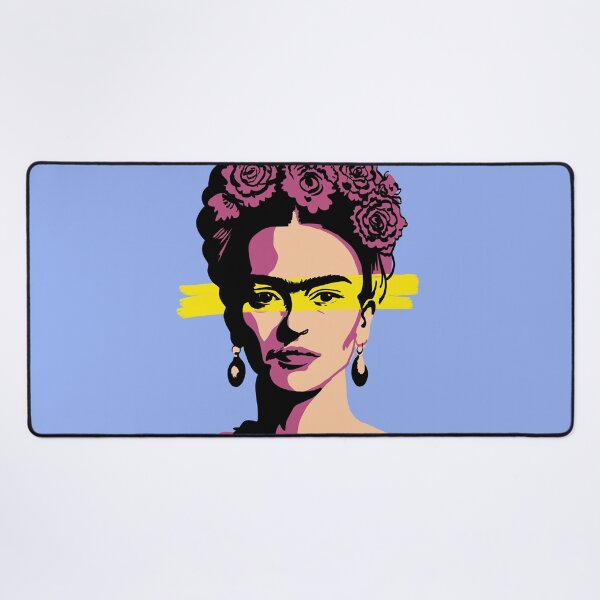 Item preview, Frida khalo pink yellow punk designed and sold by NAAY.