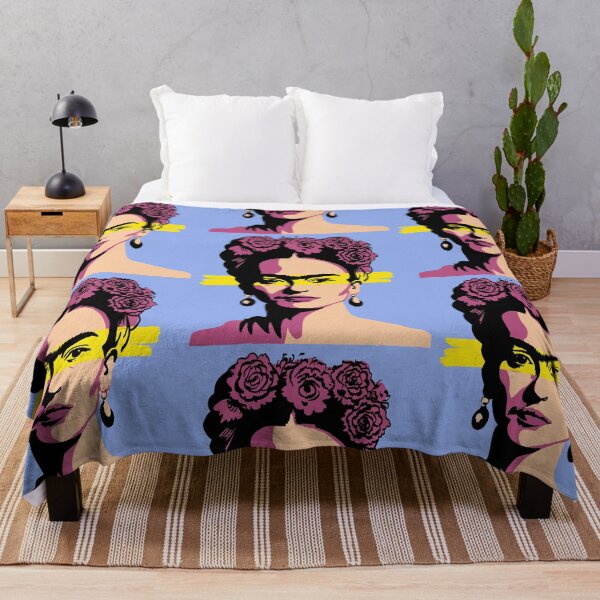 Item preview, Frida khalo pink yellow punk designed and sold by NAAY.