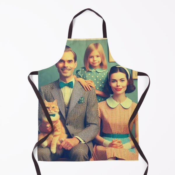 Item preview, Quirky family picture with cat - vintage designed and sold by Silbays.