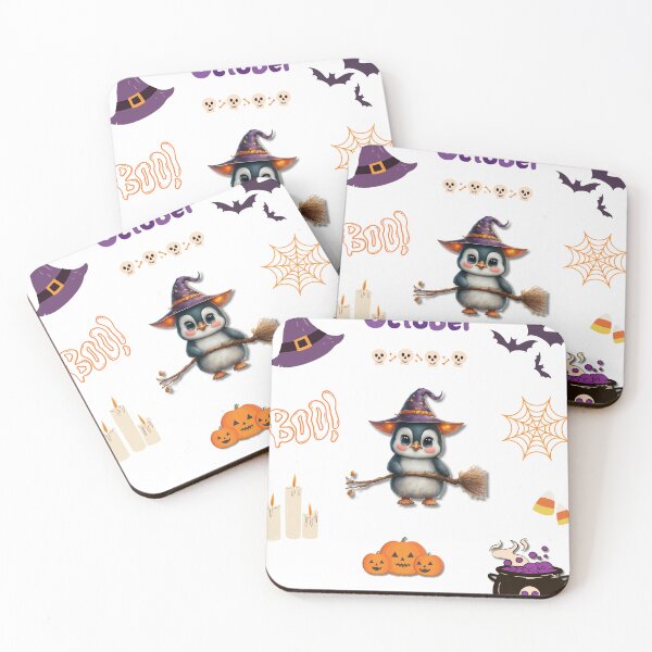 Item preview, Spooky Season - Halloween Set by Penguin Archives Co.  designed and sold by penguinarchives.