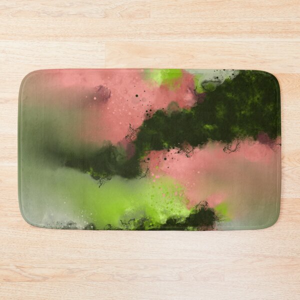 Item preview, Renegade Skies - Pink Green Abstract designed and sold by Joey Santiago.
