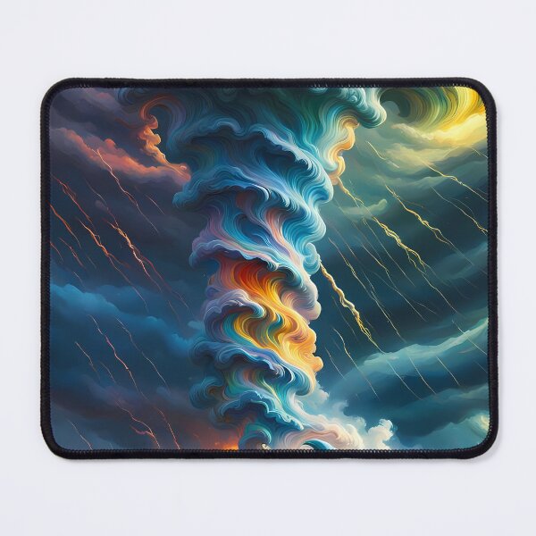Item preview, Colourful Tornado, Ai Generated Art designed and sold by ACC .