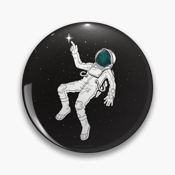 Item preview, Floating Astronaut  designed and sold by Drawingvild.