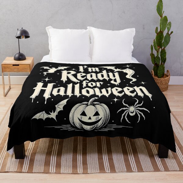 Item preview, Happy Halloween I'm Ready for Halloween designed and sold by kjp-design.