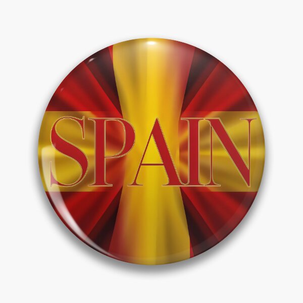 Artikelvorschau, Flagge Spaniens. entworfen und verkauft von MyHappyArtShop.
