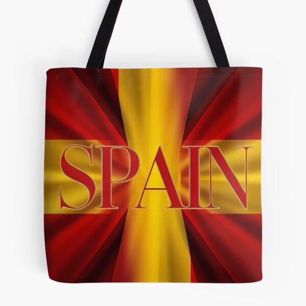 Artikelvorschau, Flagge Spaniens. entworfen und verkauft von MyHappyArtShop.