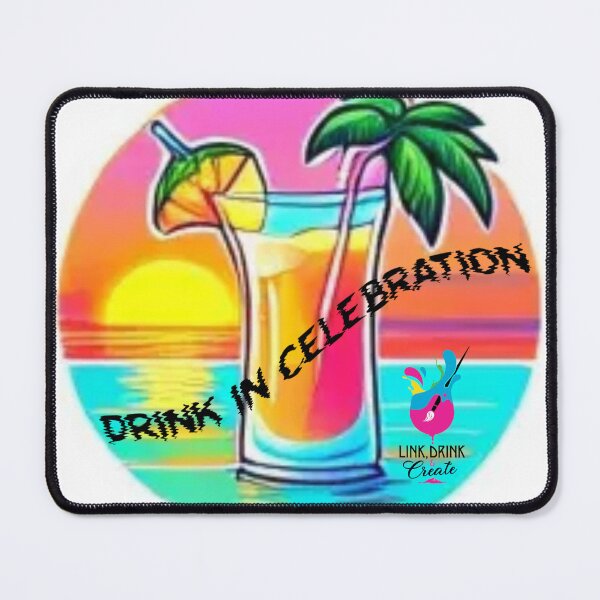 Artikelvorschau, Trinken Sie zur Feier - Tropical entworfen und verkauft von Link, Drink & Create Paint n Purchase.