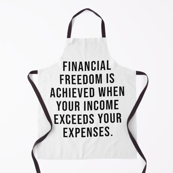 Item preview, Financial Freedom Quote designed and sold by SoulQuot.