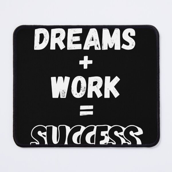 Item preview, Dreams Work Success Motivational Quote designed and sold by REDAMONDShop.
