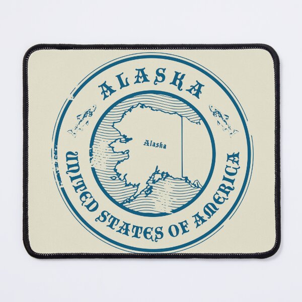 Item preview, Alaska postage ink stamp, Alaska, USA designed and sold by studio838.