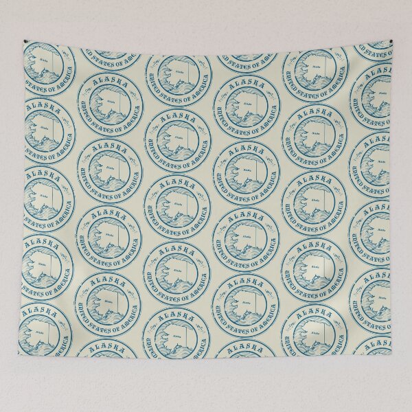 Item preview, Alaska postage ink stamp, Alaska, USA designed and sold by studio838.
