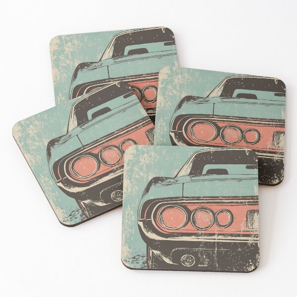 Item preview, Car Vintage 60's, Retro Ride designed and sold by AiriArt.