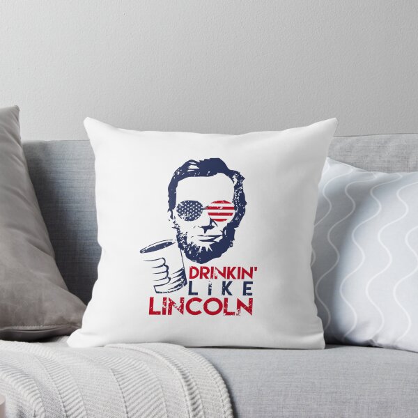 Item preview, Drinkin Like Lincoln Shirt for 4th of July designed and sold by TomGiantDesigns.
