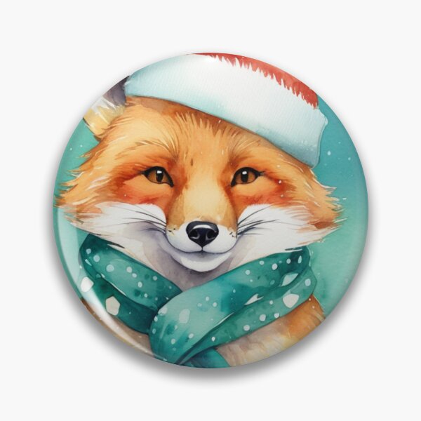 Item preview, Winter Smiling Fox in Scarf and Cap designed and sold by Our Bible Journey.