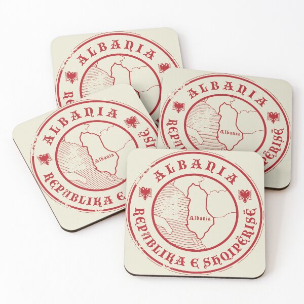 Item preview, Albania postage ink stamp, Republic of Albania designed and sold by studio838.