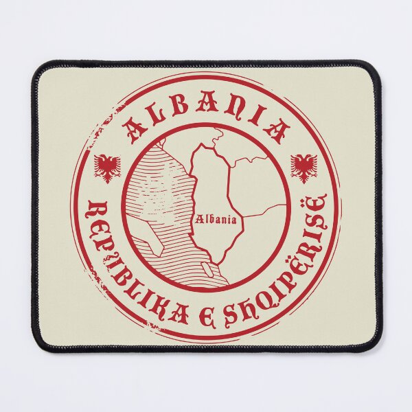 Item preview, Albania postage ink stamp, Republic of Albania designed and sold by studio838.