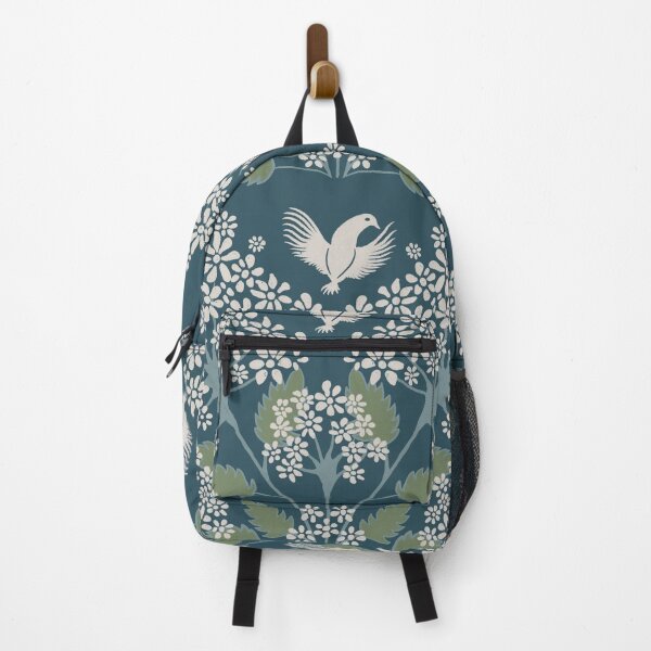 Item preview, Peaceful Dove Illustration Surrounded by Cumin Flowers designed and sold by daniela-rus.