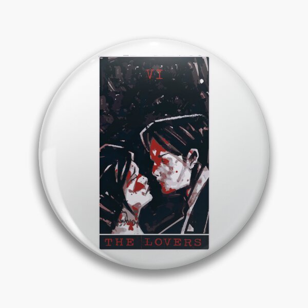 Item preview, The lovers tarot card emo designed and sold by remerasnerdas.
