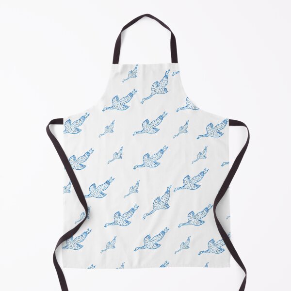 Item preview, Free like a bird: blue geese designed and sold by eugeniaell.