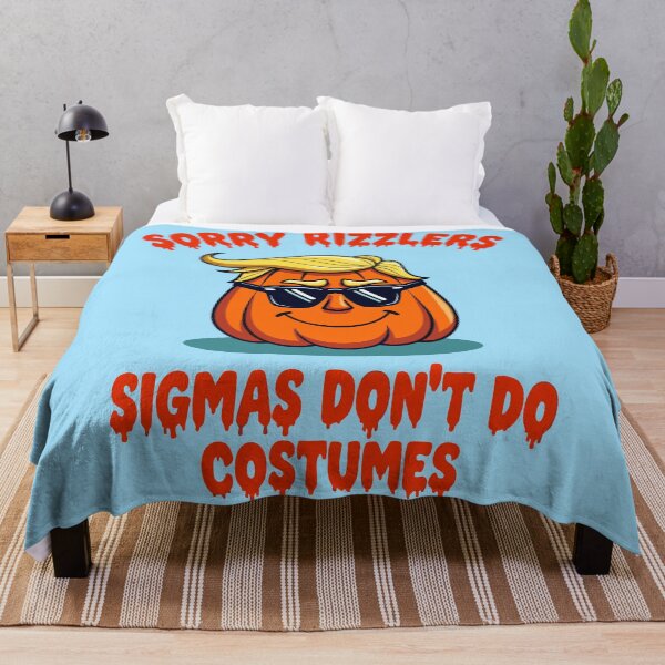 Item preview, Sorry Rizzlers, Sigmas Don’t Do Costumes - Trumpkin Sigma Halloween Design designed and sold by NexaArts.