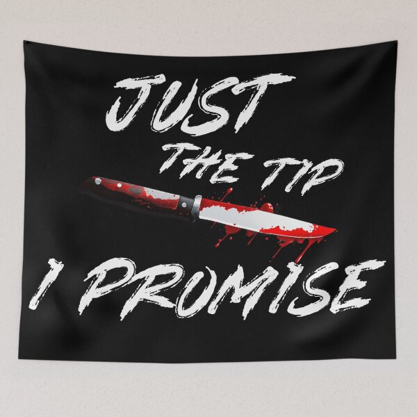 Item preview, Just The Tip I Promise Halloween designed and sold by ArtisticPen-art.
