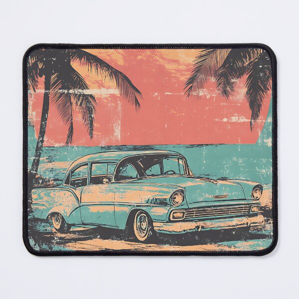 Item preview, Car Vintage 60's, Retro Ride designed and sold by AiriArt.