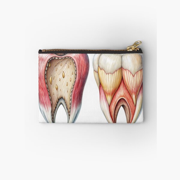 Item preview, comparison of bad and good tooth designed and sold by Creative88Art.