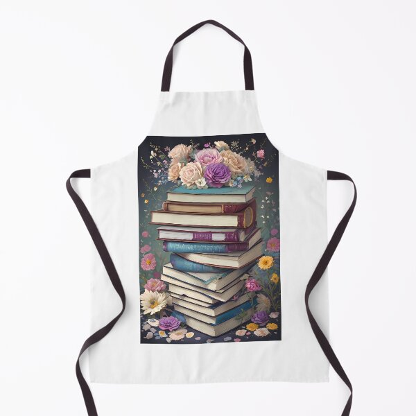 Item preview, Prismatic Floral Book Stack Watercolor designed and sold by Mechanical-Artt.