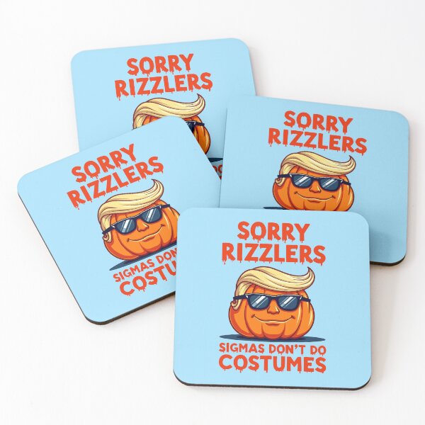 Item preview, Sorry Rizzlers, Sigmas Don’t Do Costumes - Trumpkin Sigma Halloween Design designed and sold by NexaArts.
