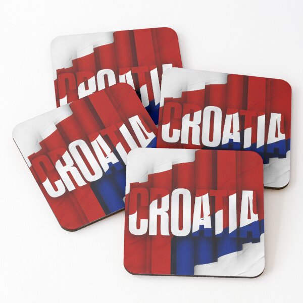 Item preview, Flag of Croatia. designed and sold by MyHappyArtShop.