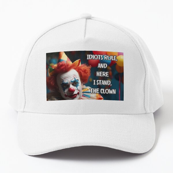 Item preview, Idiots rule, and here I stand, the clown designed and sold by Shikrolao.