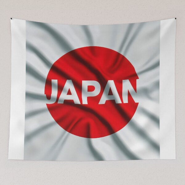 Item preview, Japan flag. designed and sold by MyHappyArtShop.