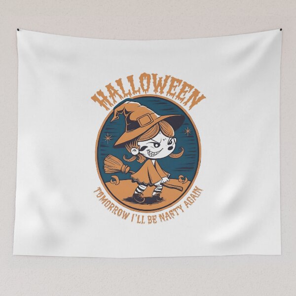 Item preview, Halloween - tomorow I'm nasty again -  designed and sold by kjp-design.