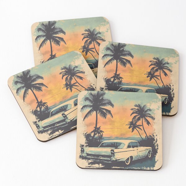 Item preview, Car Vintage 60's, Retro Ride designed and sold by AiriArt.