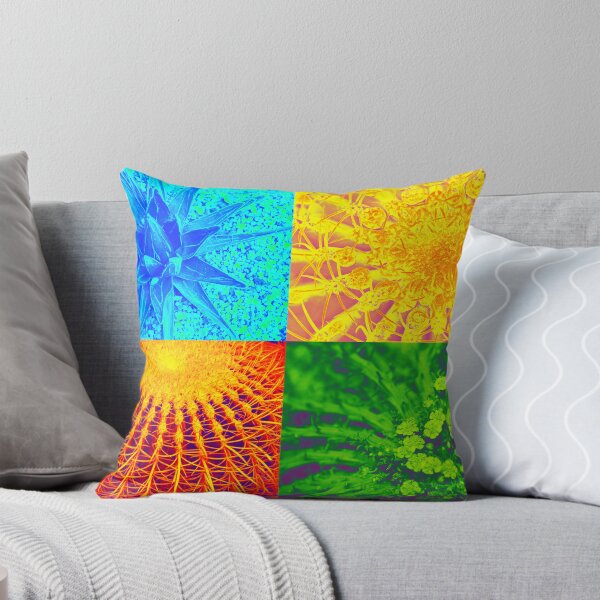 Item preview, psychedelic style cacti designed and sold by Kacharava.
