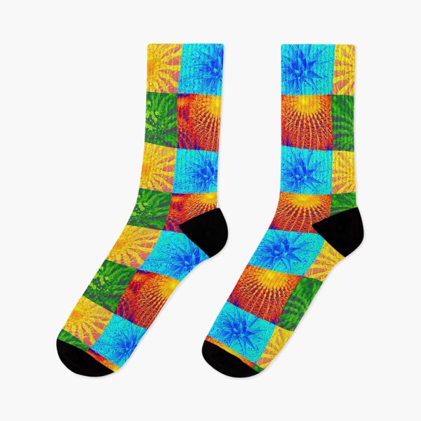 Item preview, psychedelic style cacti designed and sold by Kacharava.