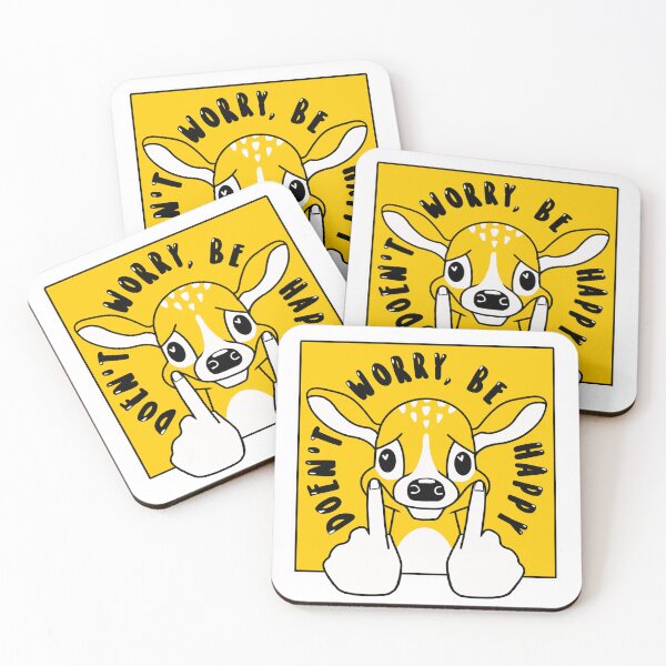 Item preview, DOEn’t worry, be happy designed and sold by EmmaChristieArt.