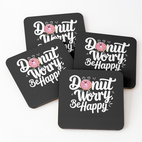 Item preview, Donut wory be happy designed and sold by tkhrbika.