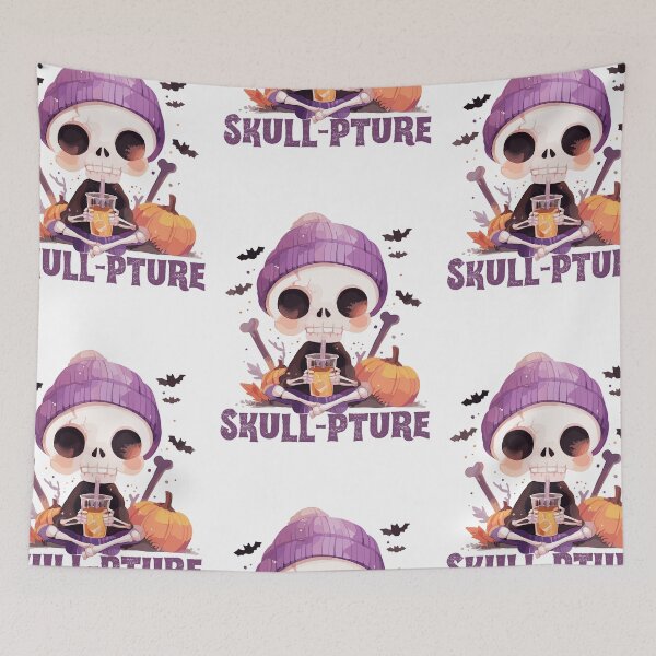 Item preview, Halloween Collection - Spooky Skeleton Skullpture T-shirts  designed and sold by Chimmyxkookies.