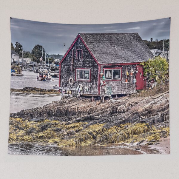 Item preview, The Nubble Fishing Shack designed and sold by Richard Bean.