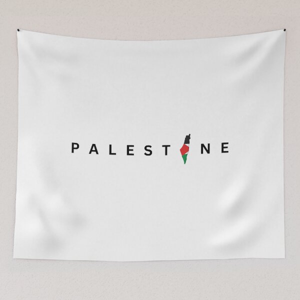 Item preview, Palestine with map and flag t shirt hoodie  designed and sold by Inspiro Studio.