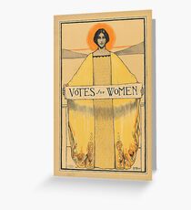 Votes for Women - Feminist Suffragette Greeting Card