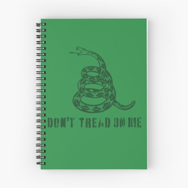 Item preview, Dont Tread On Me Distressed  80s Retro Gadsden Snake Flag Forest Green Default Background designed and sold by pelagio.