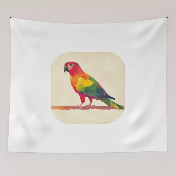 Item preview, A parrot art designed and sold by Dadziosz.