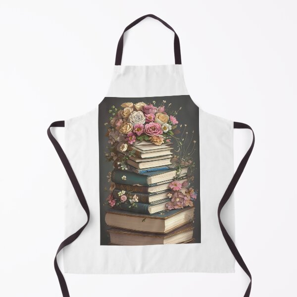 Aperçu de l'œuvre Sfumato Floral Book Stack Elegance créée et vendue par Mechanical-Artt.